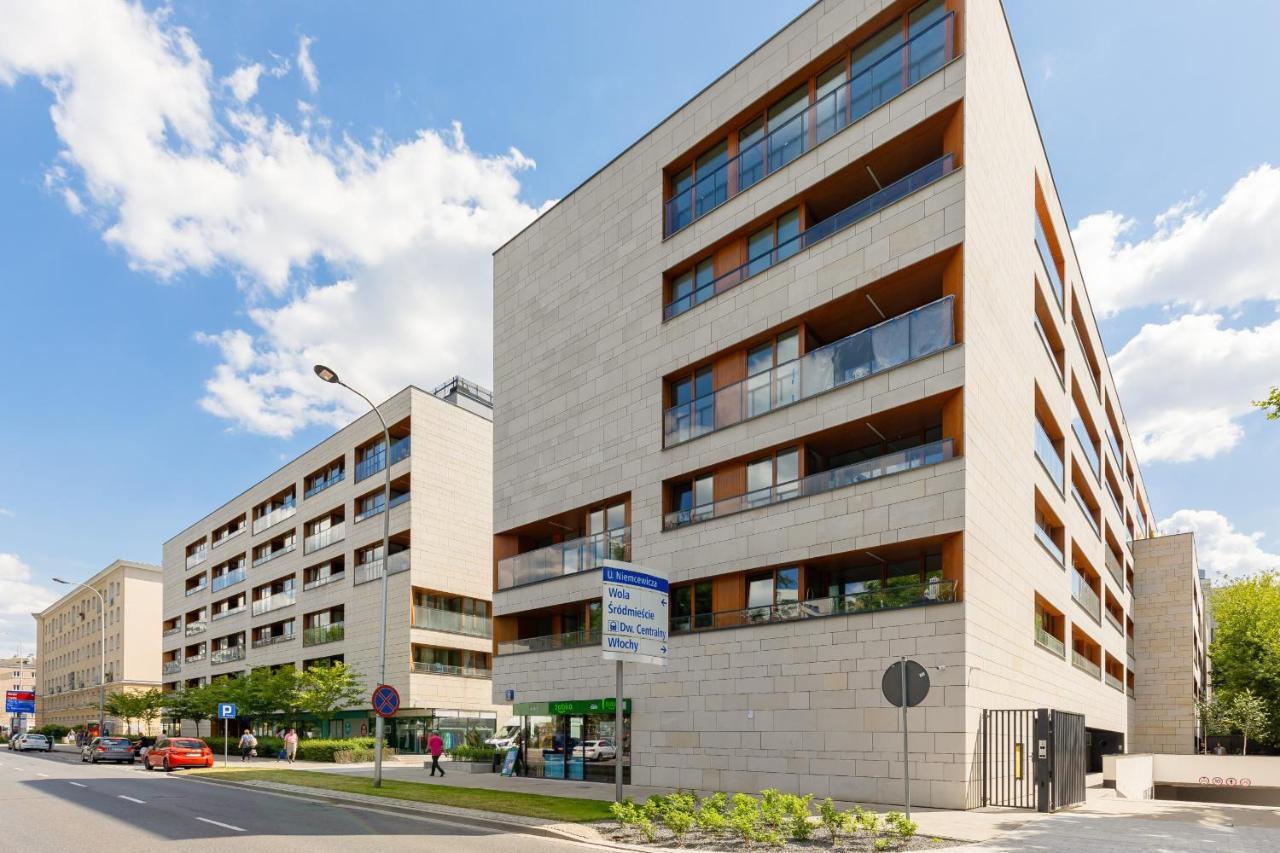 Lux Apartment Niemcewicza With Ac & Balcony Warsaw Ochota By Noclegi Renters Kültér fotó