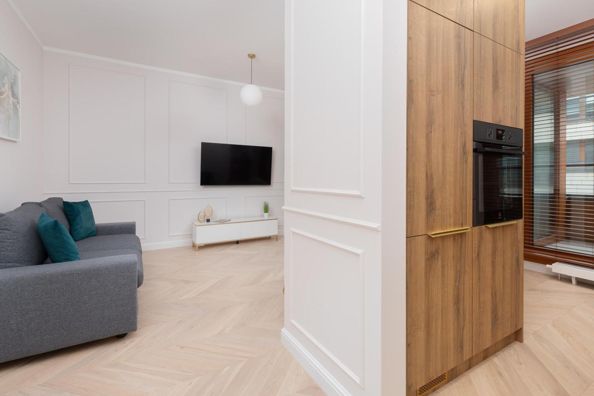 Lux Apartment Niemcewicza With Ac & Balcony Warsaw Ochota By Noclegi Renters Kültér fotó
